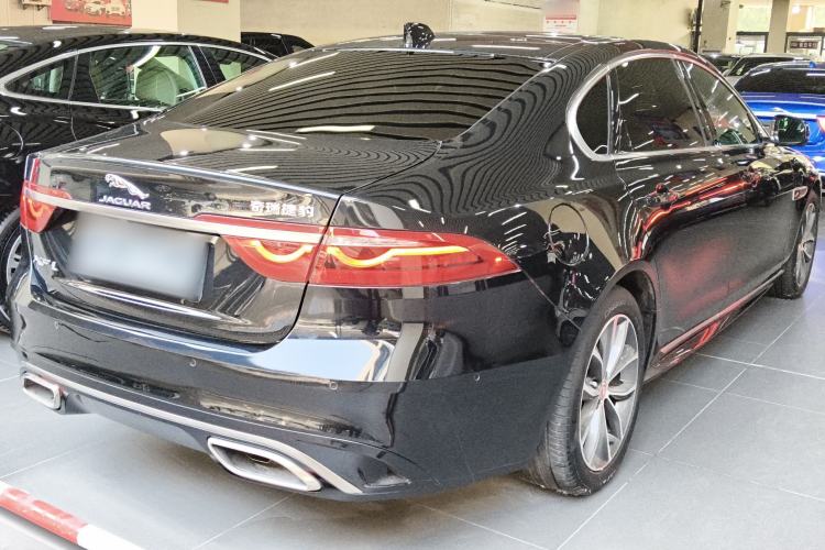 Used Jaguar XFL 2021 XFL 2.0T P250 Two-Wheel-Drive Elite Sport Edition Rear Right 45 Deg