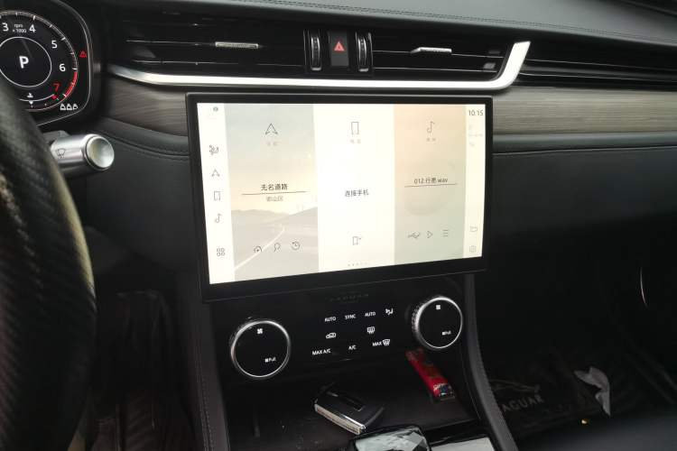 Used Jaguar XFL 2021 XFL 2.0T P200 Two-Wheel-Drive Elite Luxury Edition Audio And AC Panel