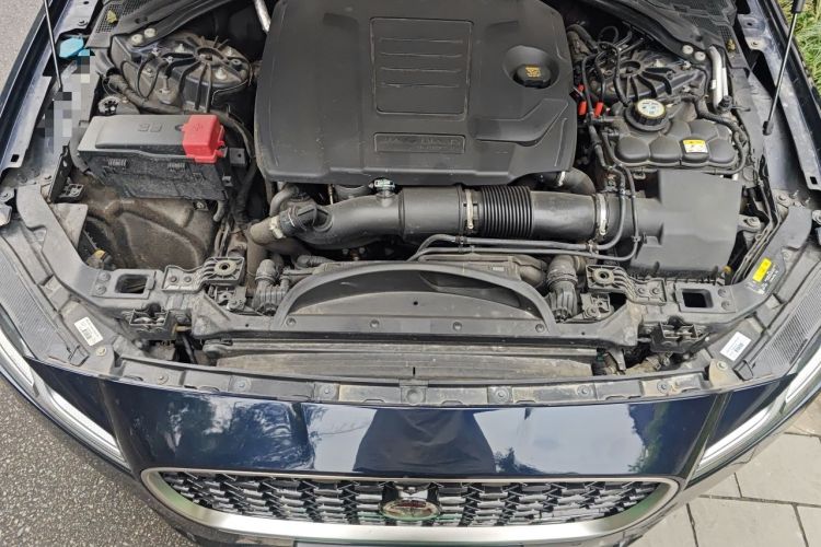 Used Jaguar XFL 2021 XFL 2.0T P250 Two-Wheel-Drive Elite Sport Edition Engine Bay