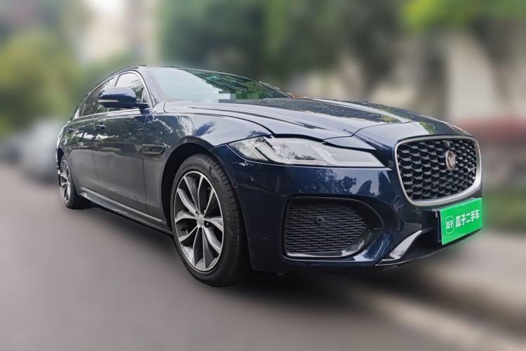 Used Jaguar XFL 2021 XFL 2.0T P250 Two-Wheel-Drive Elite Sport Edition Front Right 45 Deg