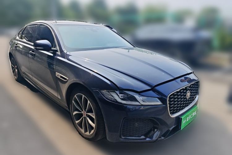 Used Jaguar XFL 2021 XFL 2.0T P250 Two-Wheel-Drive Elite Sport Edition Front Right 45 Deg
