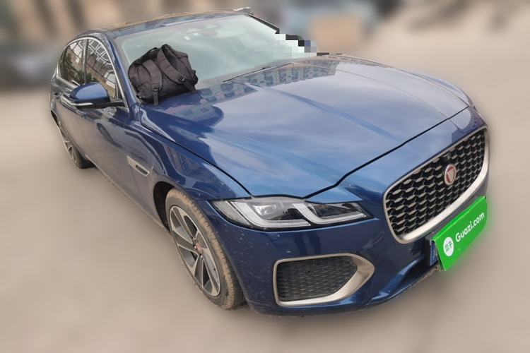 Used Jaguar XFL 2021 XFL 2.0T P200 Two-Wheel-Drive Elite Luxury Edition Front Right 45 Deg