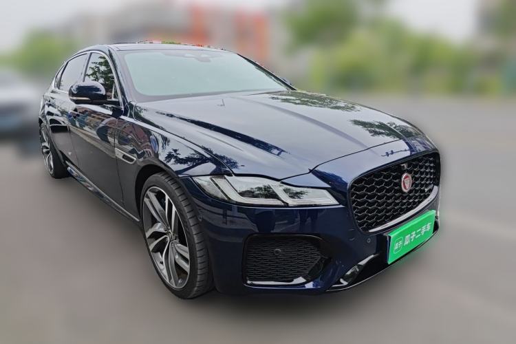 Used Jaguar XFL 2021 XFL 2.0T P300 All-Wheel-Drive Flagship Sport Edition Front Right 45 Deg