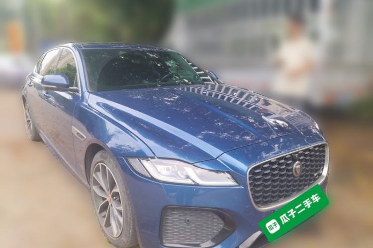 Used Jaguar XFL 2021 XFL 2.0T P250 Two-Wheel-Drive Elite Sport Edition Front Right 45 Deg