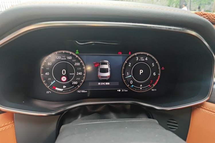 Used Jaguar XFL 2021 XFL 2.0T P250 Two-Wheel-Drive Elite Sport Edition Instrument Cluster