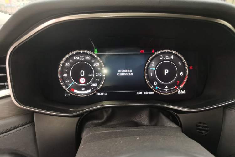 Used Jaguar XFL 2021 XFL 2.0T P200 Two-Wheel-Drive Elite Luxury Edition Instrument Cluster
