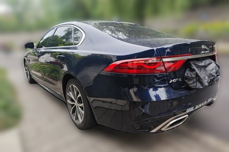 Used Jaguar XFL 2021 XFL 2.0T P250 Two-Wheel-Drive Elite Sport Edition Rear Left 45 Deg
