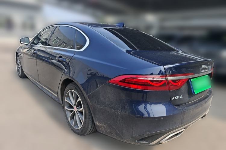Used Jaguar XFL 2021 XFL 2.0T P250 Two-Wheel-Drive Elite Sport Edition Rear Left 45 Deg