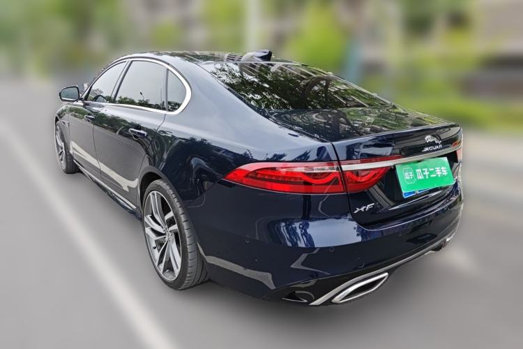 Used Jaguar XFL 2021 XFL 2.0T P300 All-Wheel-Drive Flagship Sport Edition Rear Left 45 Deg