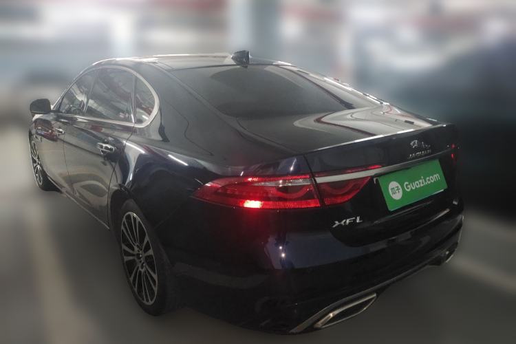 Used Jaguar XFL 2021 XFL 2.0T P250 Two-Wheel-Drive Luxury Deluxe Edition Rear Left 45 Deg