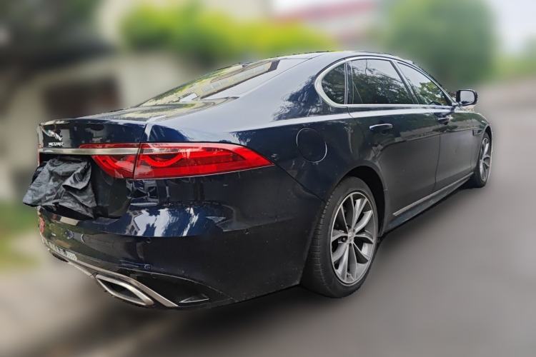 Used Jaguar XFL 2021 XFL 2.0T P250 Two-Wheel-Drive Elite Sport Edition Rear Right 45 Deg