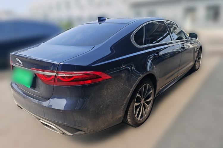 Used Jaguar XFL 2021 XFL 2.0T P250 Two-Wheel-Drive Elite Sport Edition Rear Right 45 Deg