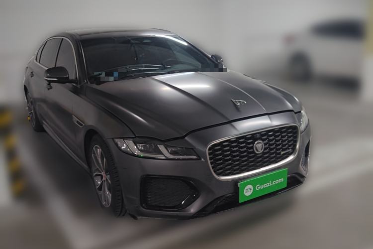 Used Jaguar XFL 2021 XFL 2.0T P250 Two-Wheel-Drive Elite Sport Edition Front Right 45 Deg