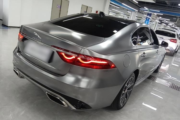 Used Jaguar XFL 2021 XFL 2.0T P250 Two-Wheel-Drive Elite Sport Edition Rear Right 45 Deg