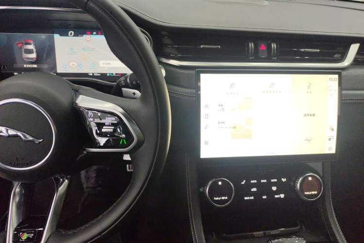 Used Jaguar XFL 2021 XFL 2.0T P250 Two-Wheel-Drive Elite Sport Edition Audio And AC Panel