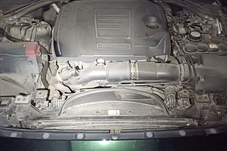 Used Jaguar XFL 2021 XFL 2.0T P300 All-Wheel-Drive Flagship Sport Edition Engine Bay