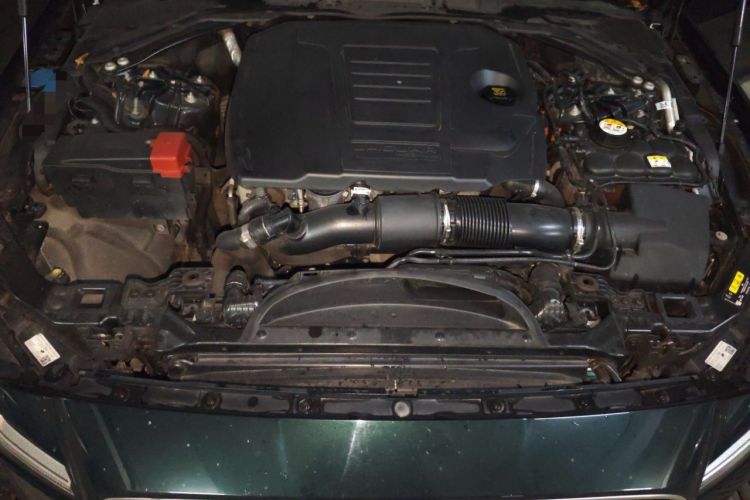 Used Jaguar XFL 2021 XFL 2.0T P300 All-Wheel-Drive Flagship Sport Edition Engine Bay
