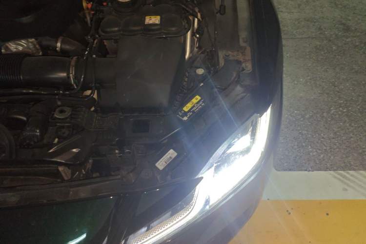 Used Jaguar XFL 2021 XFL 2.0T P250 Two-Wheel-Drive Elite Sport Edition Engine Bay Left