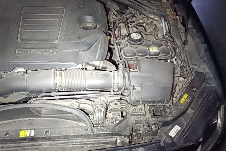 Used Jaguar XFL 2021 XFL 2.0T P300 All-Wheel-Drive Flagship Sport Edition Engine Bay Left