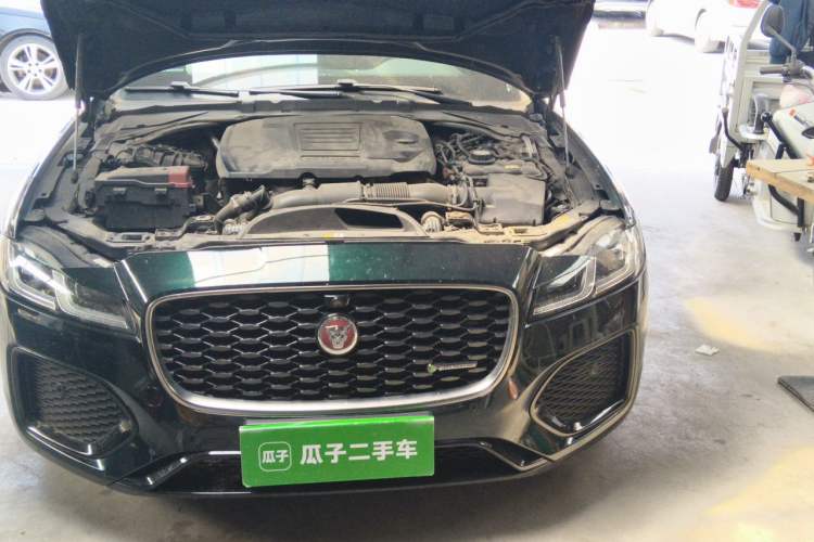 Used Jaguar XFL 2021 XFL 2.0T P250 Two-Wheel-Drive Elite Sport Edition Engine Bay Left