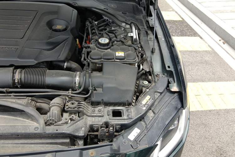 Used Jaguar XFL 2021 XFL 2.0T P250 Two-Wheel-Drive Luxury Deluxe Edition Engine Bay Left