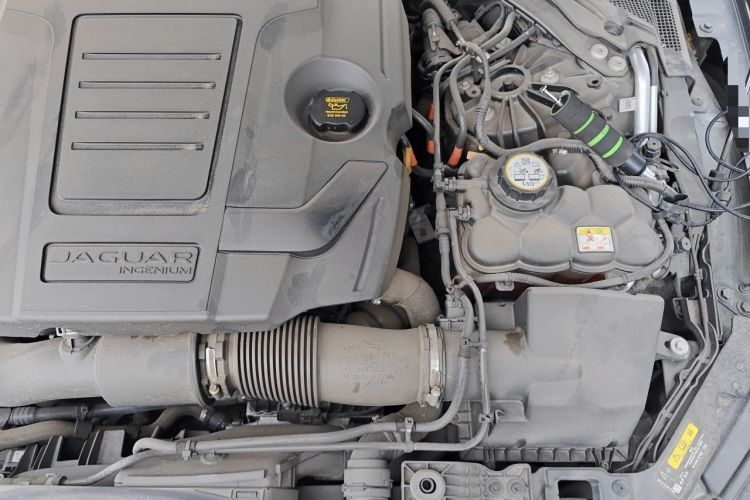 Used Jaguar XFL 2021 XFL 2.0T P200 Two-Wheel-Drive Elite Luxury Edition Engine Bay Left