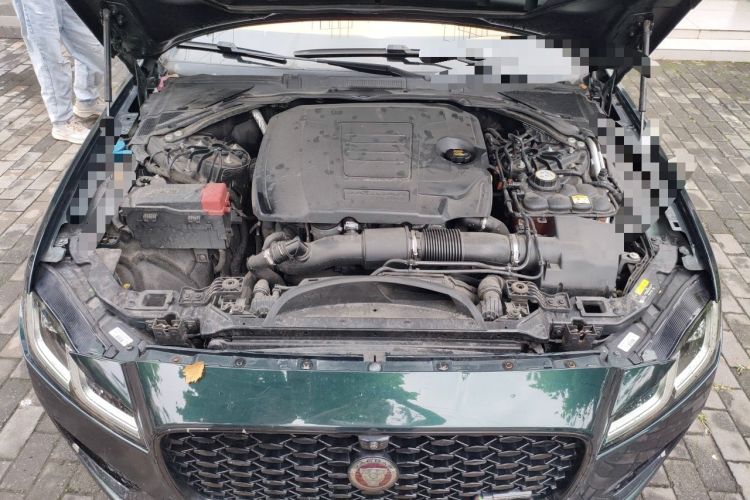 Used Jaguar XFL 2021 XFL 2.0T P200 Two-Wheel-Drive Elite Luxury Edition Engine Bay