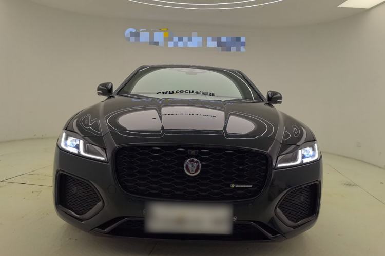 Used Jaguar XFL 2021 XFL 2.0T P250 All-Wheel-Drive Shimmering Black Sport Edition Exterior 1
