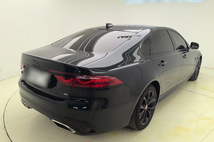 Used Jaguar XFL 2021 XFL 2.0T P250 All-Wheel-Drive Shimmering Black Sport Edition Exterior 3