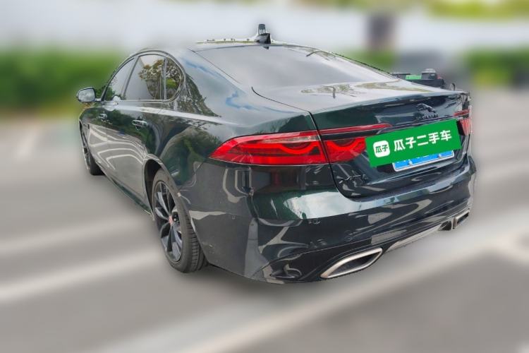 Used Jaguar XFL 2021 XFL 2.0T P250 All-Wheel-Drive Shimmering Black Sport Edition Exterior 3