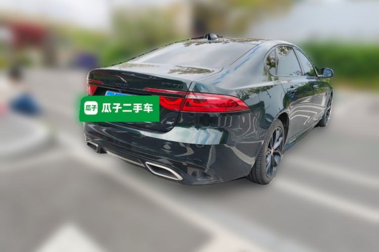Used Jaguar XFL 2021 XFL 2.0T P250 All-Wheel-Drive Shimmering Black Sport Edition Exterior 5