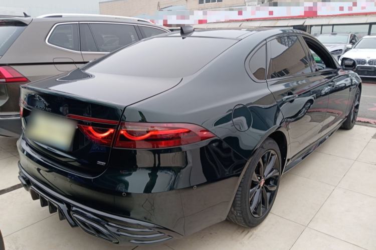 Used Jaguar XFL 2021 XFL 2.0T P250 All-Wheel-Drive Shimmering Black Sport Edition Exterior 5