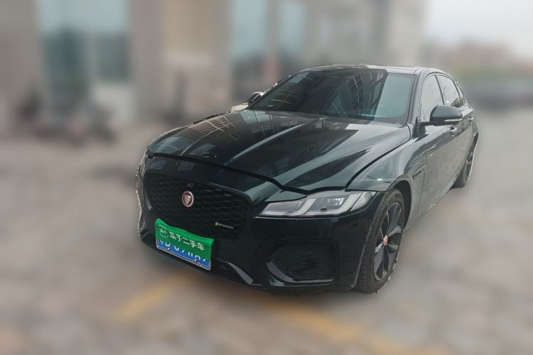 Used Jaguar XFL 2021 XFL 2.0T P250 All-Wheel-Drive Shimmering Black Sport Edition Guazi used car, China used car export, Used car for sale, Used cars, Cheapest cars for sale