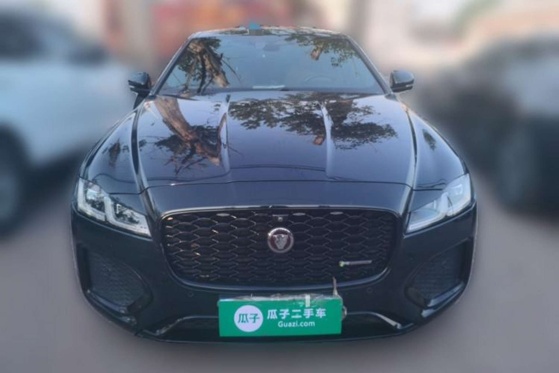 Used Jaguar XFL 2021 XFL 2.0T P250 All-Wheel-Drive Shimmering Black Sport Edition Front
