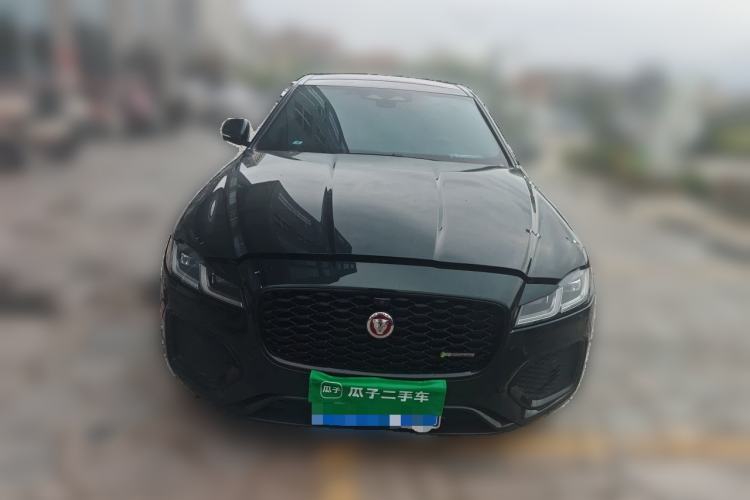 Used Jaguar XFL 2021 XFL 2.0T P250 All-Wheel-Drive Shimmering Black Sport Edition Front