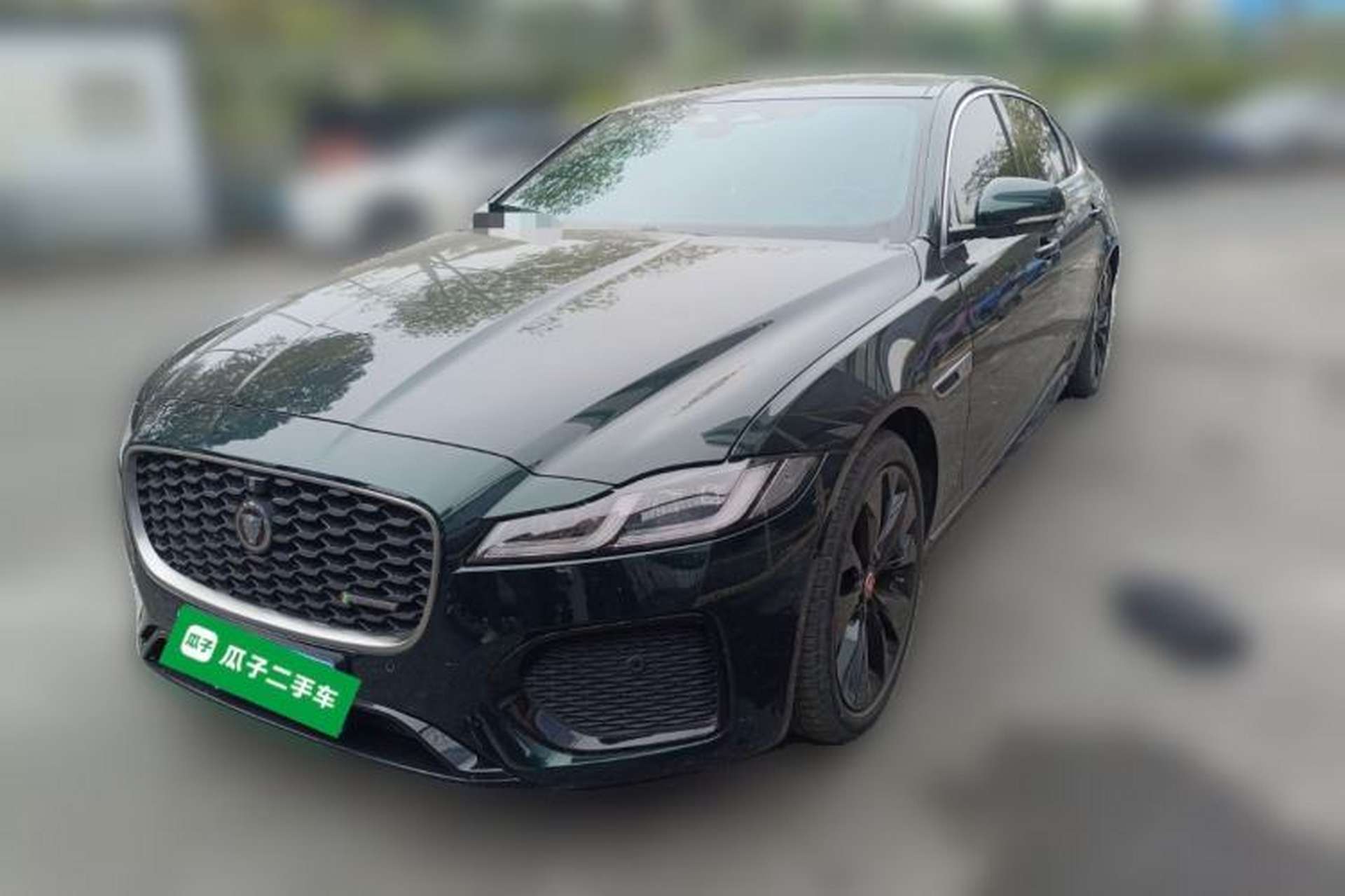 Used Jaguar XFL 2021 XFL 2.0T P300 All-Wheel-Drive Flagship Sport Edition Front Left 45 Deg