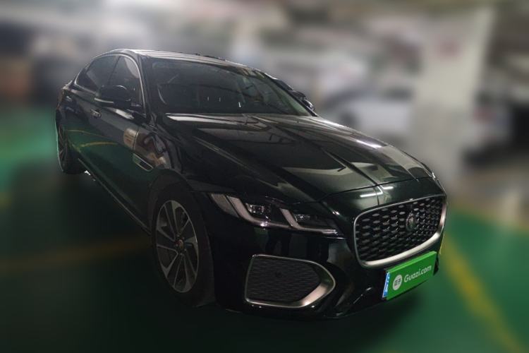 Used Jaguar XFL 2021 XFL 2.0T P200 Two-Wheel-Drive Elite Luxury Edition Front Right 45 Deg