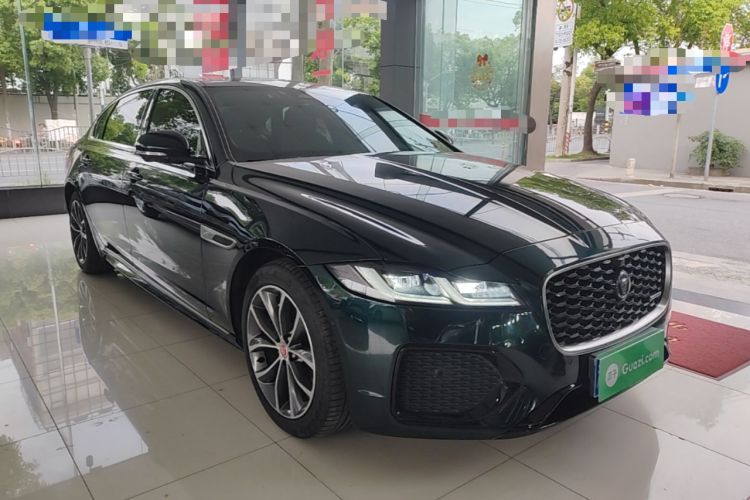 Used Jaguar XFL 2021 XFL 2.0T P250 Two-Wheel-Drive Elite Sport Edition Front Right 45 Deg