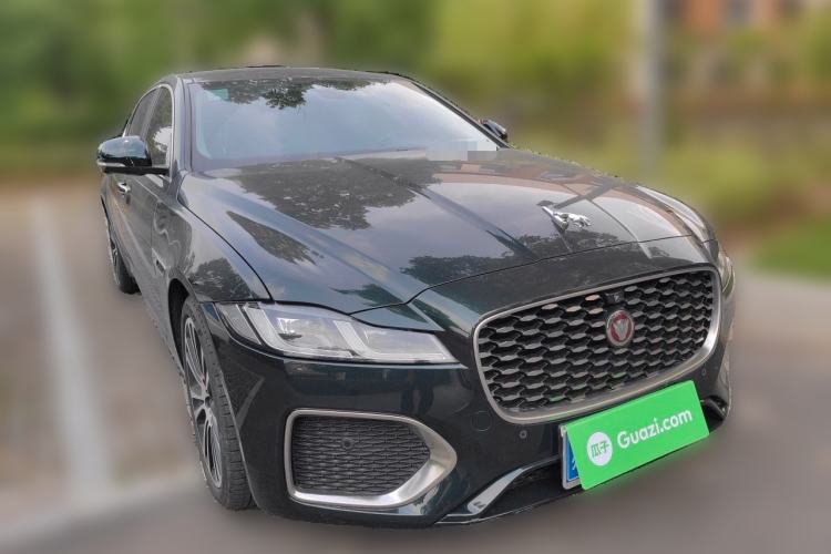 Used Jaguar XFL 2021 XFL 2.0T P250 Two-Wheel-Drive Luxury Deluxe Edition Front Right 45 Deg
