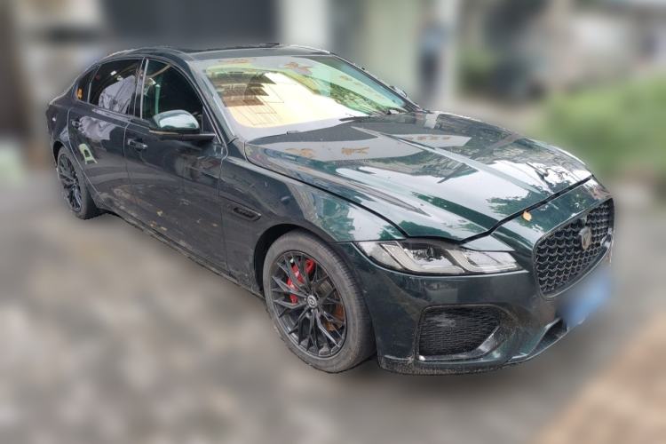 Used Jaguar XFL 2021 XFL 2.0T P200 Two-Wheel-Drive Elite Luxury Edition Front Right 45 Deg