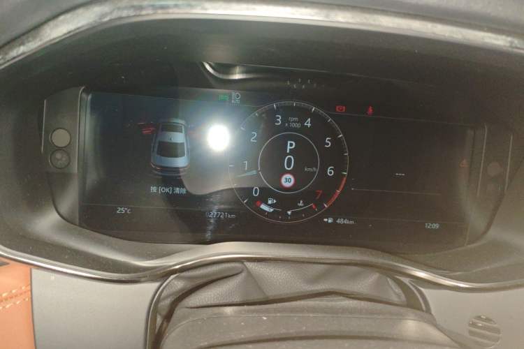 Used Jaguar XFL 2021 XFL 2.0T P250 Two-Wheel-Drive Elite Sport Edition Instrument Cluster