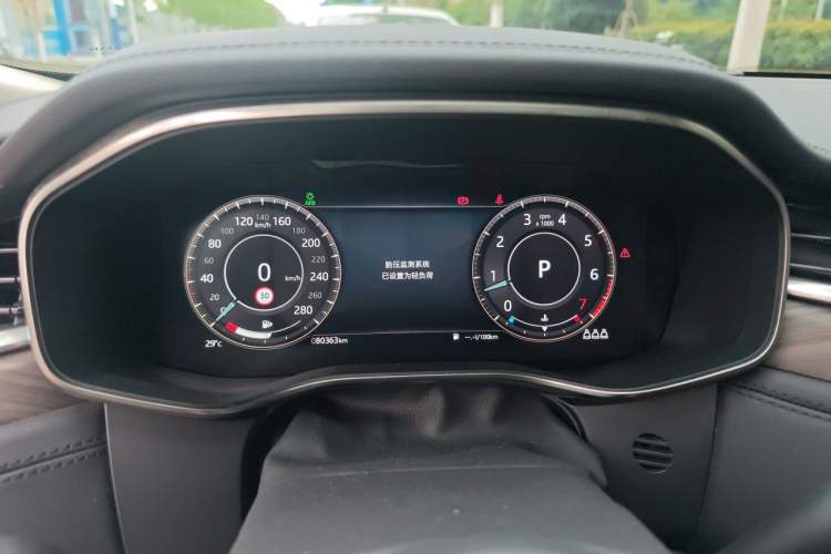 Used Jaguar XFL 2021 XFL 2.0T P200 Two-Wheel-Drive Elite Luxury Edition Instrument Cluster