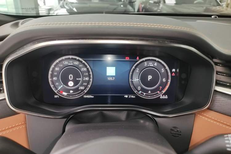 Used Jaguar XFL 2021 XFL 2.0T P250 Two-Wheel-Drive Elite Sport Edition Instrument Cluster