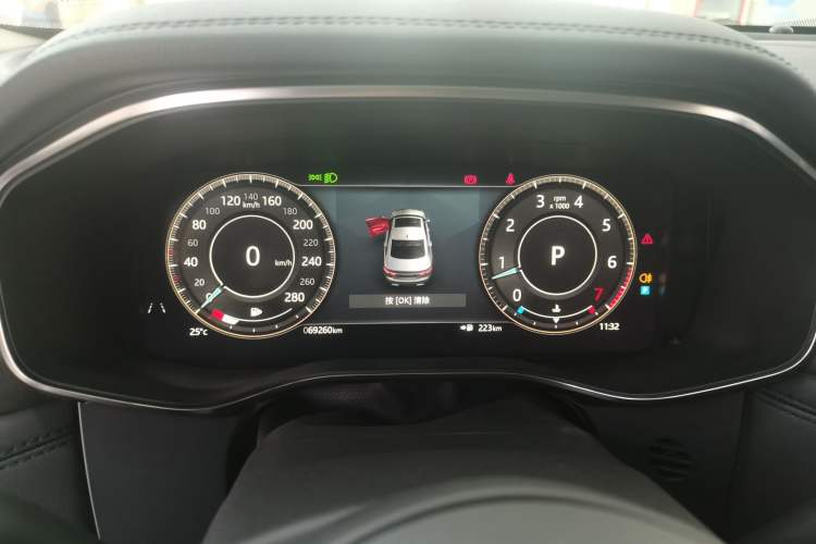 Used Jaguar XFL 2021 XFL 2.0T P250 Two-Wheel-Drive Luxury Deluxe Edition Instrument Cluster