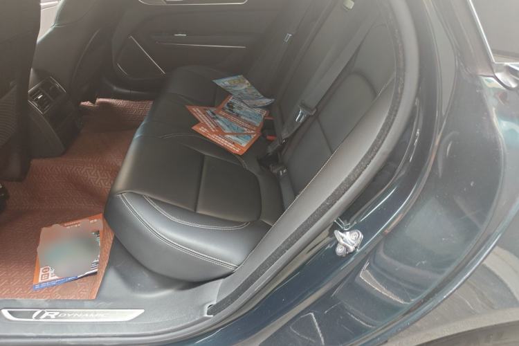 Used Jaguar XFL 2021 XFL 2.0T P250 All-Wheel-Drive Shimmering Black Sport Edition Left Rear Seat