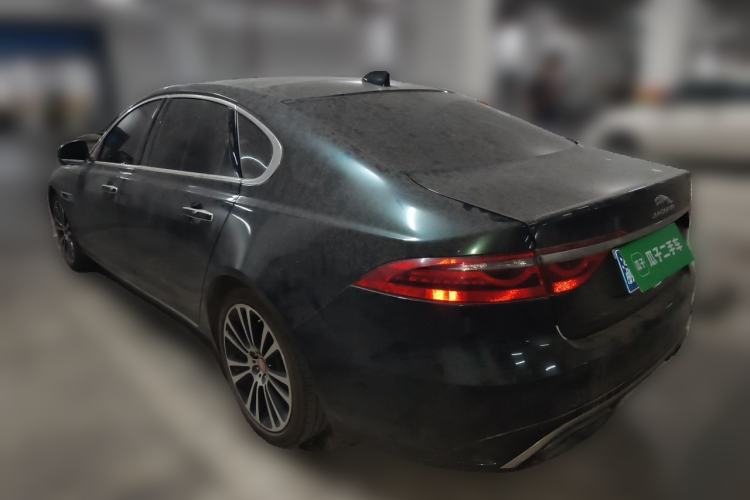 Used Jaguar XFL 2021 XFL 2.0T P250 Two-Wheel-Drive Luxury Deluxe Edition Rear Left 45 Deg
