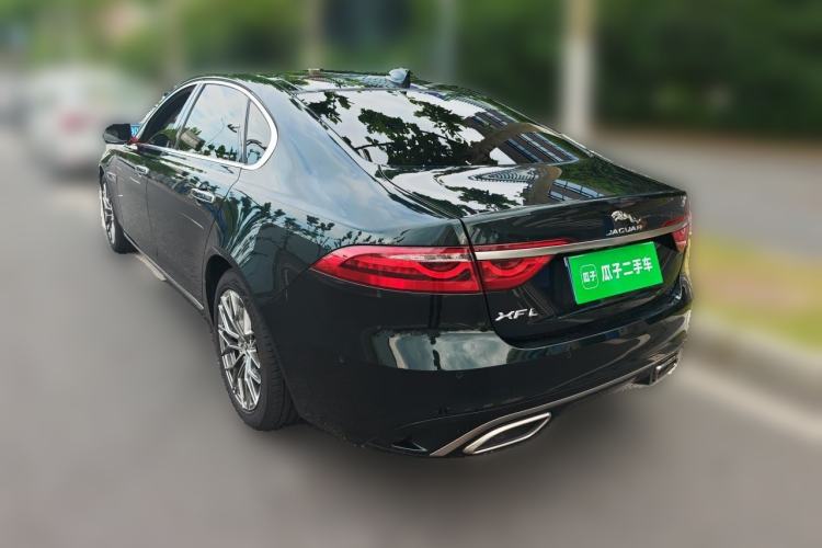 Used Jaguar XFL 2021 XFL 2.0T P200 Two-Wheel-Drive Elite Luxury Edition Rear Left 45 Deg