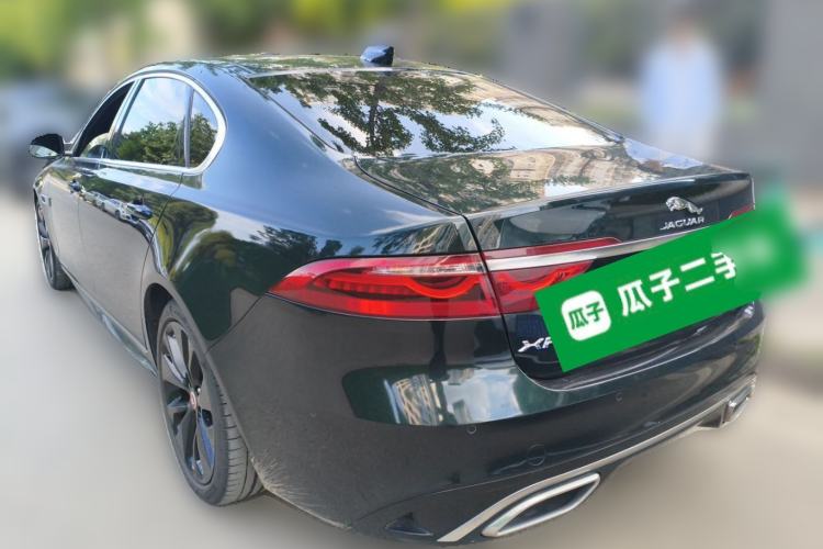 Used Jaguar XFL 2021 XFL 2.0T P300 All-Wheel-Drive Flagship Sport Edition Rear Left 45 Deg