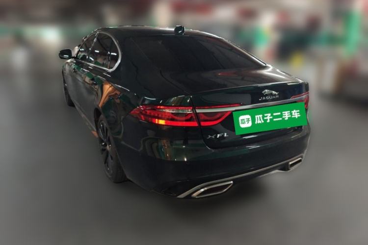 Used Jaguar XFL 2021 XFL 2.0T P300 All-Wheel-Drive Flagship Sport Edition Rear Left 45 Deg