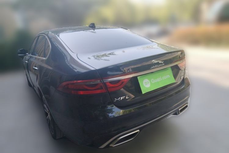 Used Jaguar XFL 2021 XFL 2.0T P250 Two-Wheel-Drive Luxury Deluxe Edition Rear Left 45 Deg